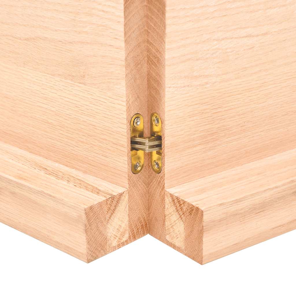 Waschtischplatte 120x60x(2-6) cm Massivholz Unbehandelt