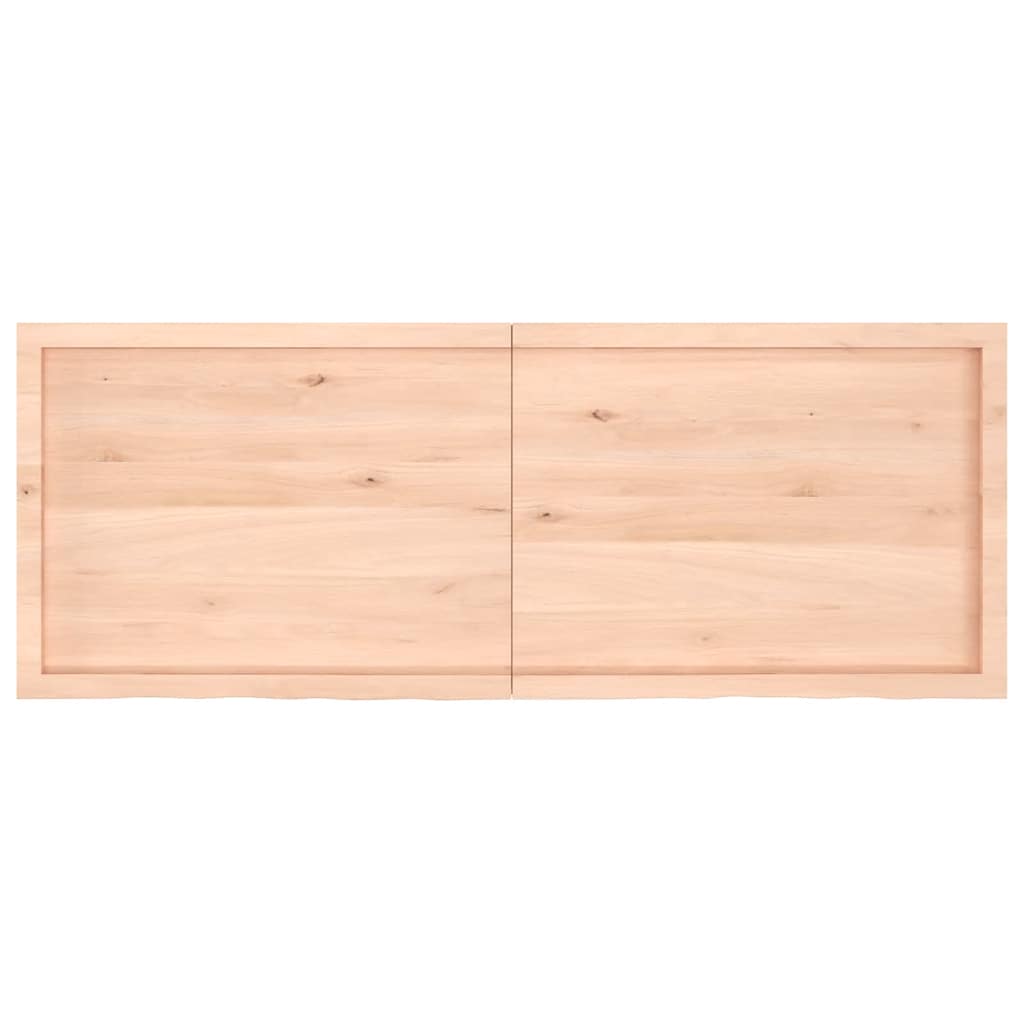 Waschtischplatte 160x60x(2-6) cm Massivholz Unbehandelt