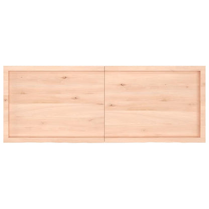 Waschtischplatte 160x60x(2-6) cm Massivholz Unbehandelt