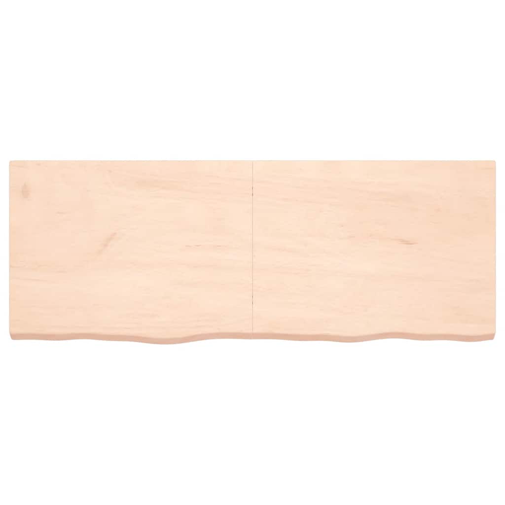 Waschtischplatte 160x60x(2-6) cm Massivholz Unbehandelt