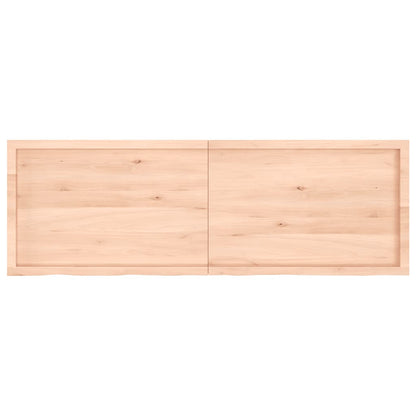 Waschtischplatte 180x60x(2-6) cm Massivholz Unbehandelt