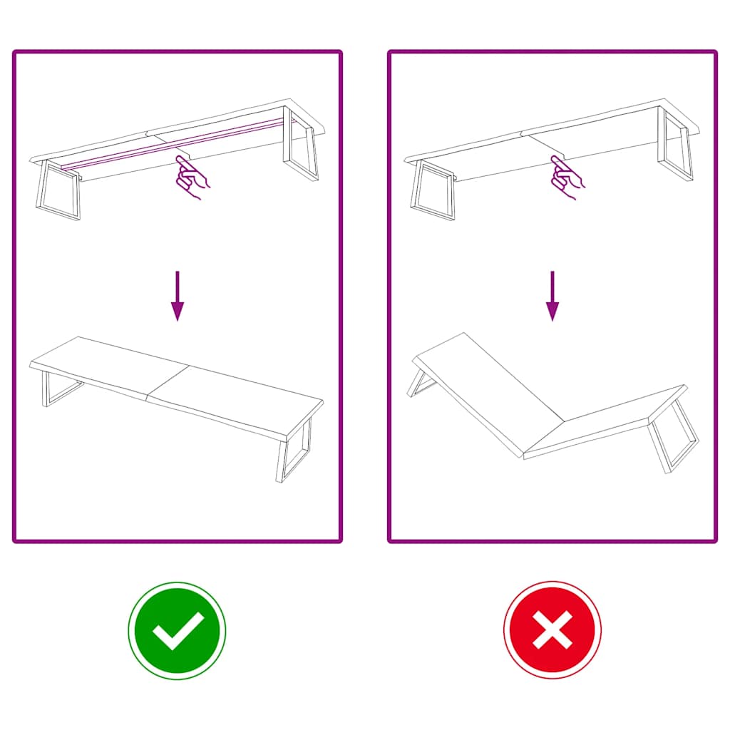Tischplatte Hellbraun 220x50x(2-6)cm Massivholz Eiche Behandelt