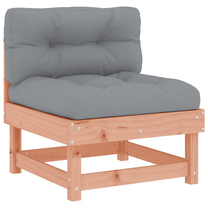 10-tlg. Garten-Lounge-Set mit Kissen Massivholz Douglasie