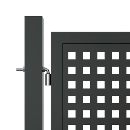 Gartentor Anthrazit 300x175 cm Stahl