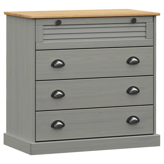 Kommode VIGO 80x40x76 cm Massivholz Kiefer
