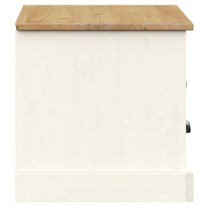 TV-skab VIGO Hvid 106x40x40 cm Massiv Fyr