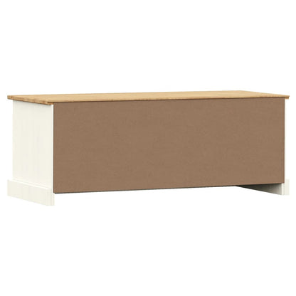 TV-skab VIGO Hvid 106x40x40 cm Massiv Fyr
