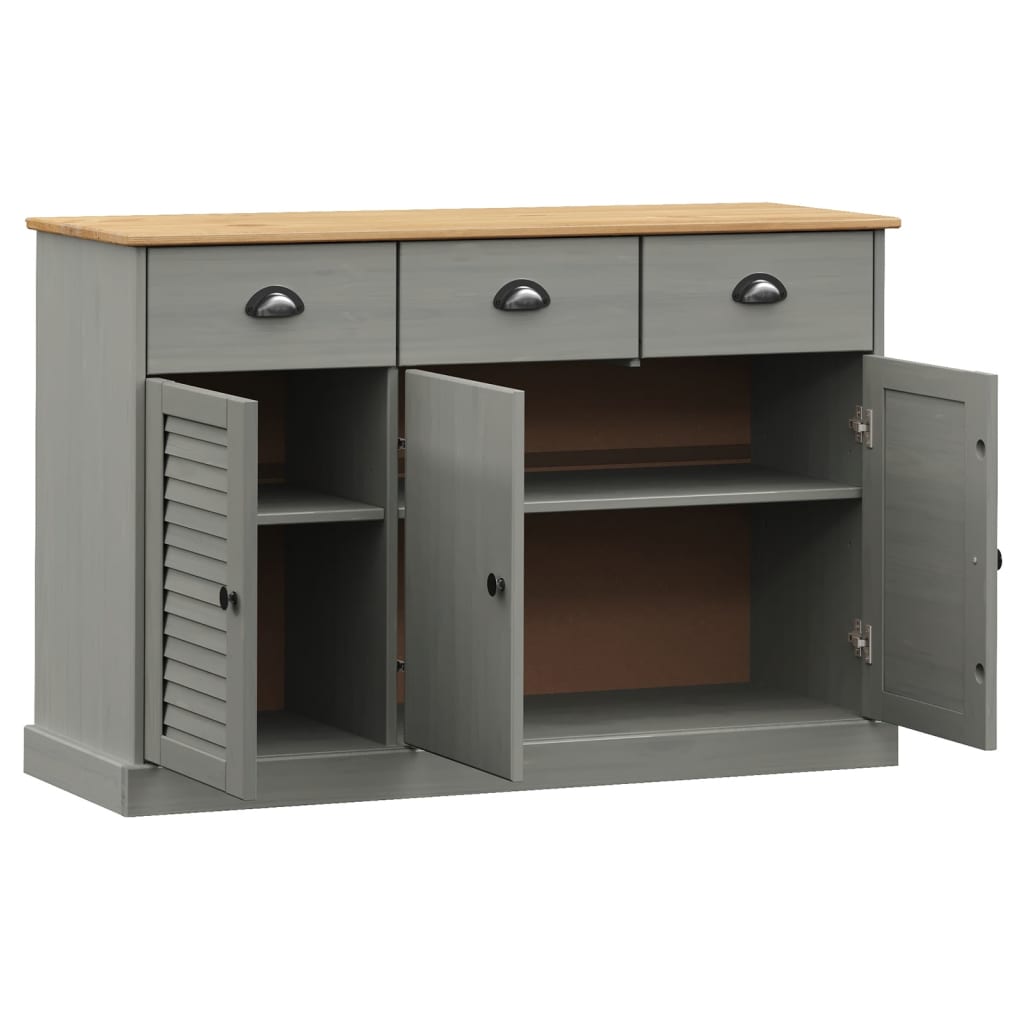 Sideboard mit Schubladen VIGO 113x40x75 cm Massivholz Kiefer