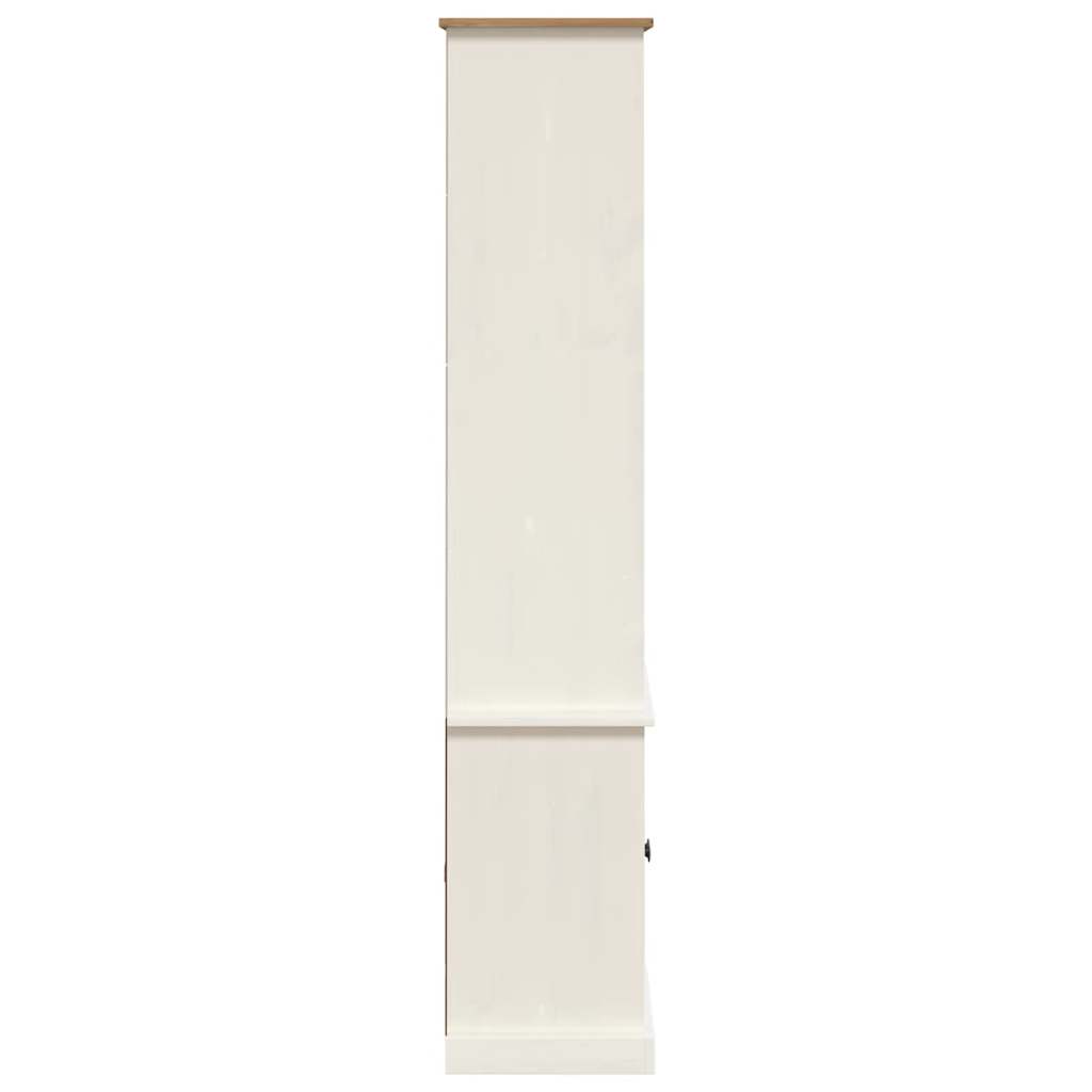Bücherregal VIGO Weiß 85x35x170 cm Massivholz Kiefer