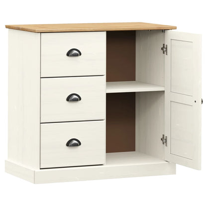 Sideboard mit Schubladen VIGO 78x40x75 cm Massivholz Kiefer