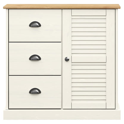 Sideboard mit Schubladen VIGO 78x40x75 cm Massivholz Kiefer