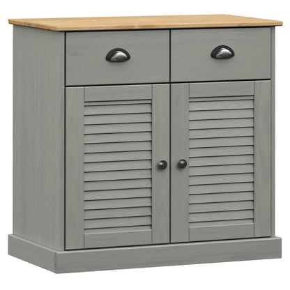 Sideboard mit Schubladen VIGO 78x40x75 cm Massivholz Kiefer