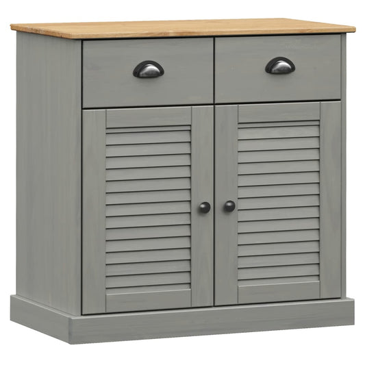 Skænk med skuffer VIGO 78x40x75 cm massiv fyrretræ
