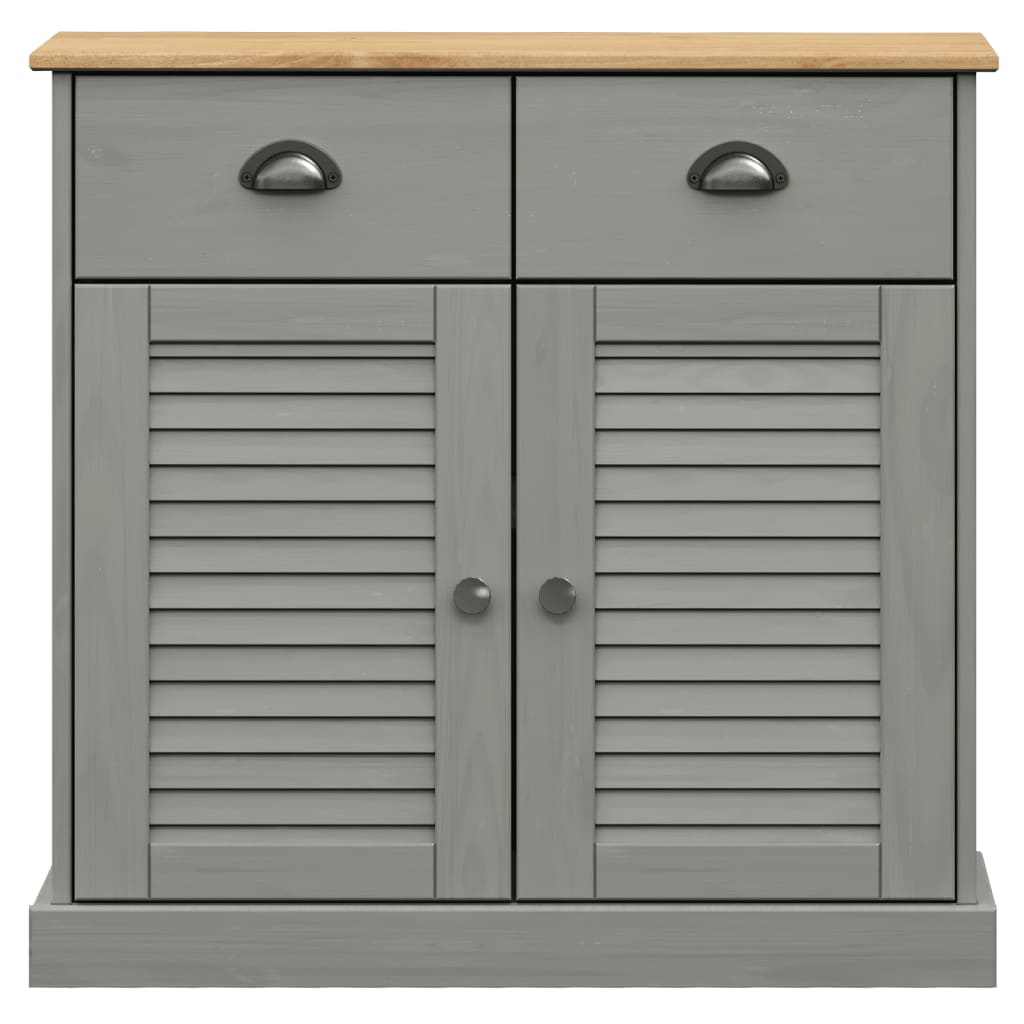 Sideboard mit Schubladen VIGO 78x40x75 cm Massivholz Kiefer