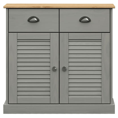 Sideboard mit Schubladen VIGO 78x40x75 cm Massivholz Kiefer