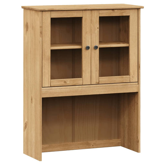 Sideboard-Aufsatz VIGO 78x30x100 cm Massivholz Kiefer