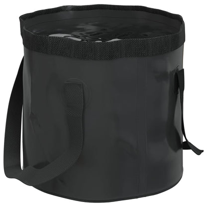 Falteimer 2 Stk. Schwarz 30 L PVC