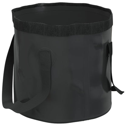 Falteimer 2 Stk. Schwarz 30 L PVC