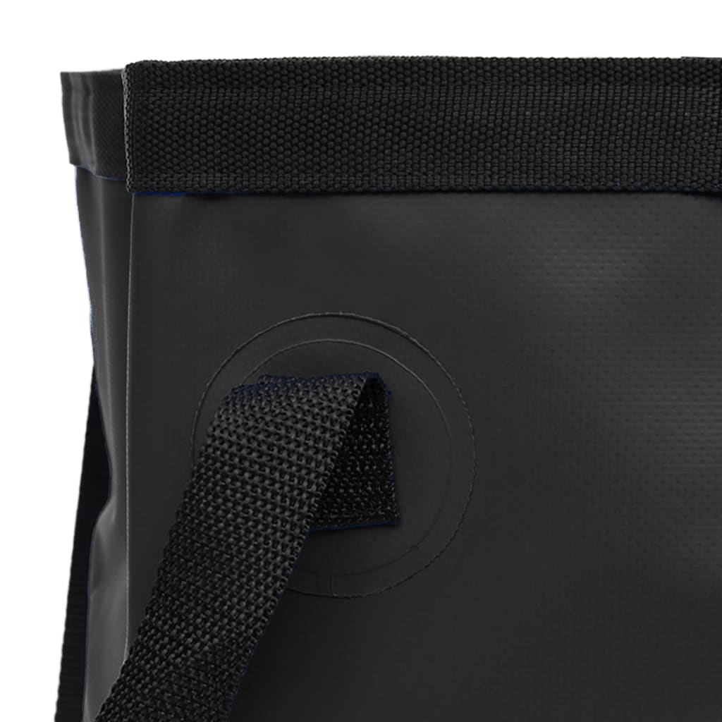 Falteimer 2 Stk. Schwarz 30 L PVC