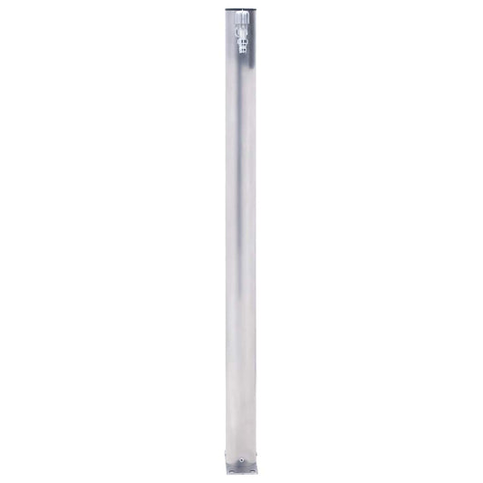 Wassersäule für den Garten 80 cm Edelstahl Rund
