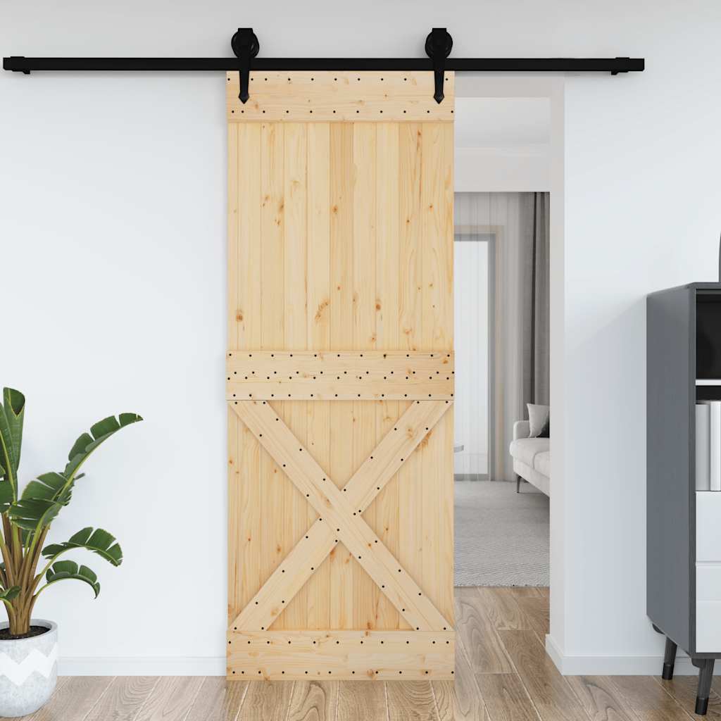 Tür NARVIK 85x210 cm Massivholz Kiefer