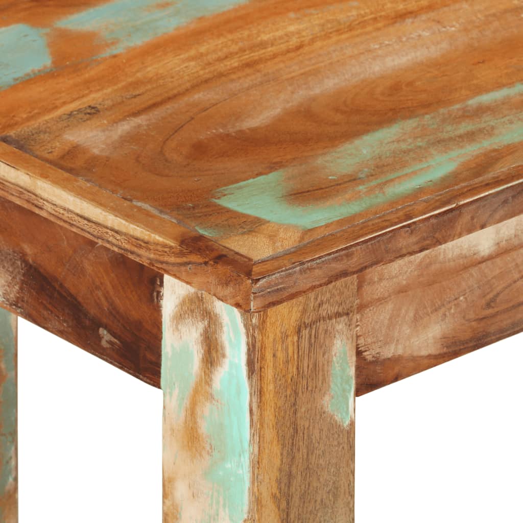 Bank 160x35x46 cm Massivholz Altholz