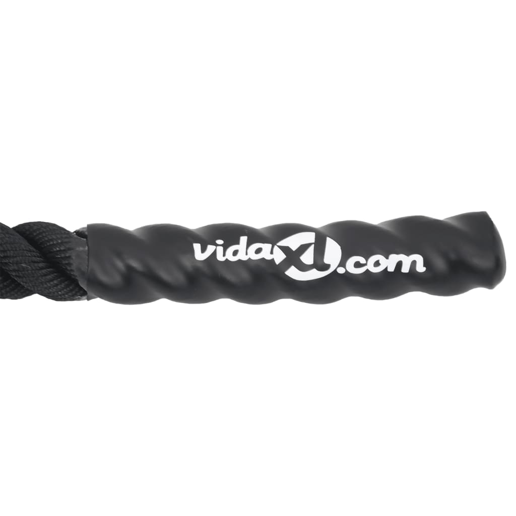 Trainingsseil Schwarz 9 m 6,8 kg Polyester