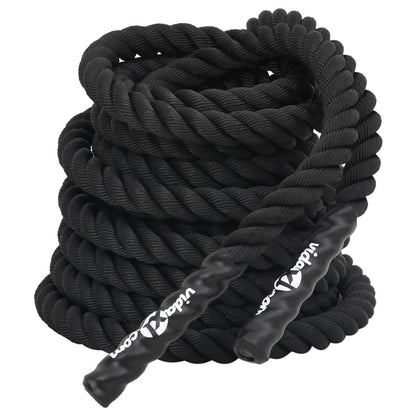 Trainingsseil Schwarz 12 m 9 kg Polyester