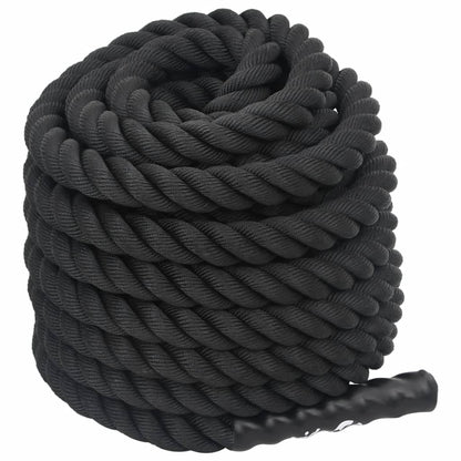 Trainingsseil Schwarz 12 m 9 kg Polyester