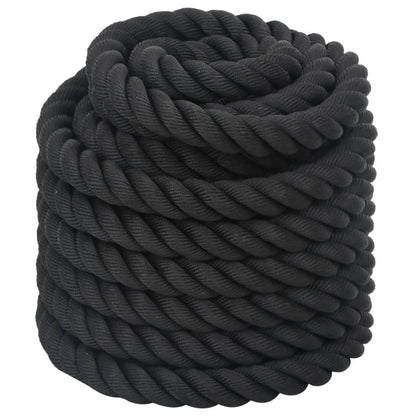 Trainingsseil Schwarz 12 m 9 kg Polyester