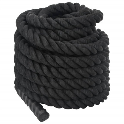 Trainingsseil Schwarz 12 m 9 kg Polyester