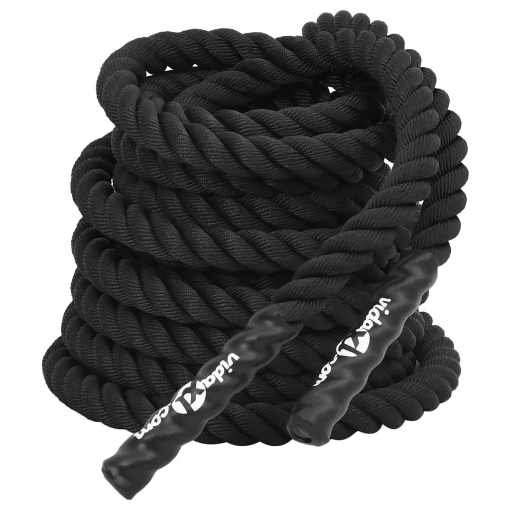 Trainingsseil Schwarz 15 m 11 kg Polyester