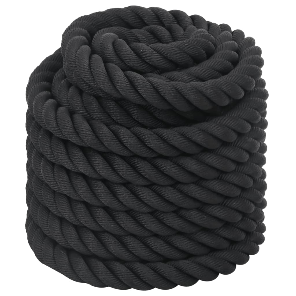 Trainingsseil Schwarz 15 m 11 kg Polyester