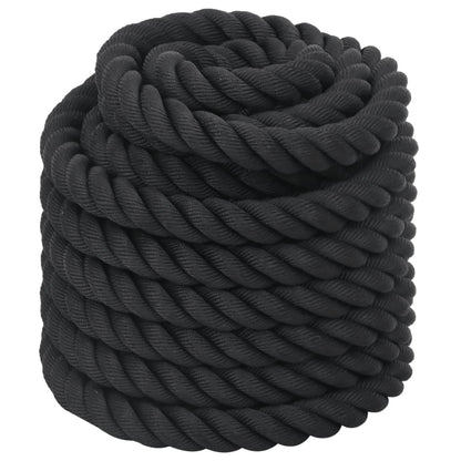 Trainingsseil Schwarz 15 m 11 kg Polyester
