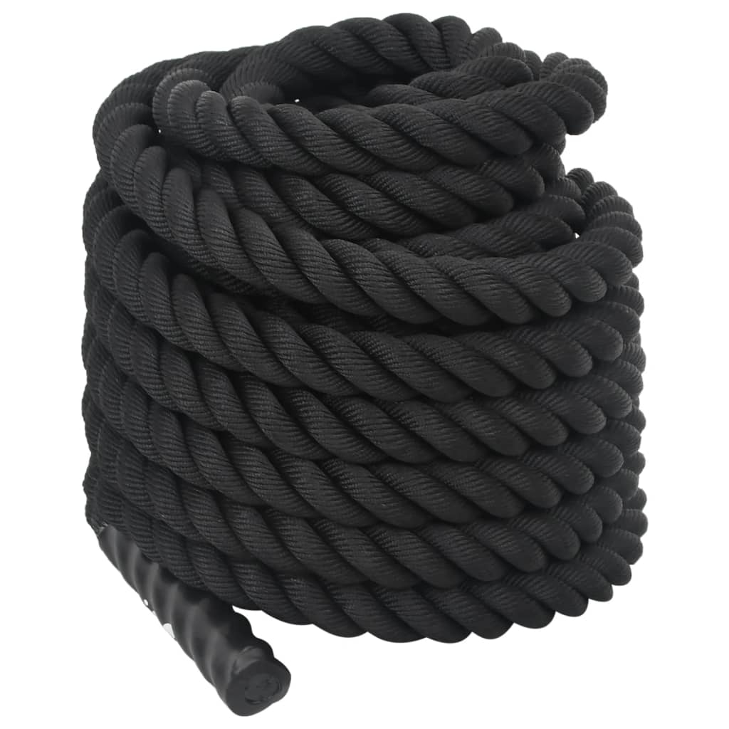 Trainingsseil Schwarz 15 m 11 kg Polyester