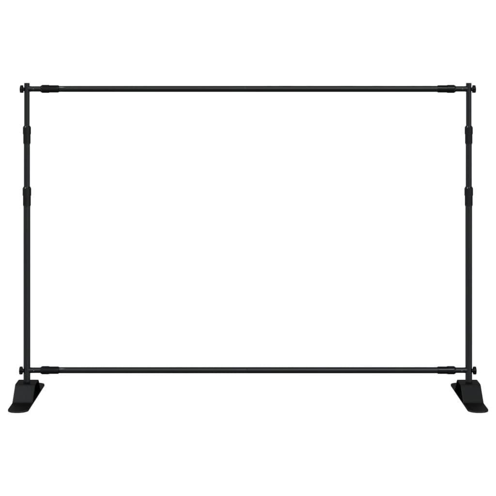 Hintergrundstative 2 Stk. Schwarz 305x243 cm Stahl