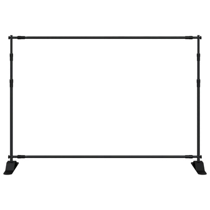 Hintergrundstative 2 Stk. Schwarz 305x243 cm Stahl