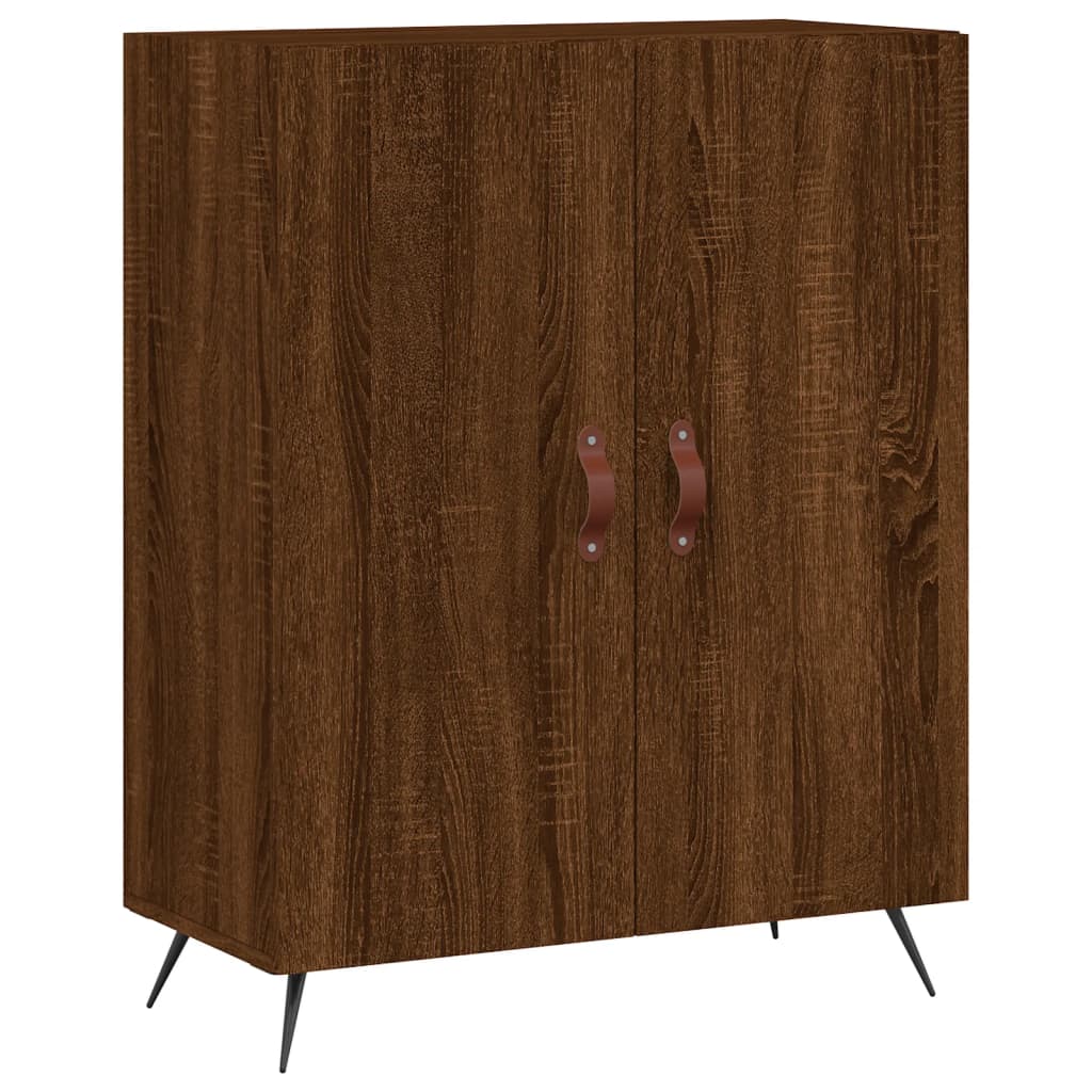 Sideboard Braun Eichen-Optik 69,5x34x90 cm Holzwerkstoff