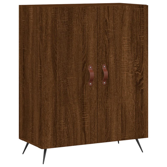 Sideboard Braun Eichen-Optik 69,5x34x90 cm Holzwerkstoff