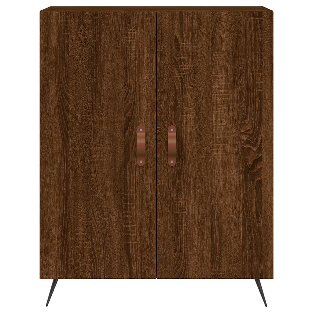 Sideboard Braun Eichen-Optik 69,5x34x90 cm Holzwerkstoff