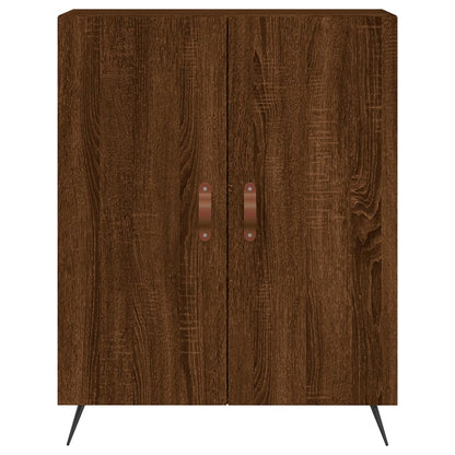Sideboard Braun Eichen-Optik 69,5x34x90 cm Holzwerkstoff