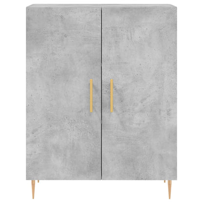 Sideboard Betongrau 69,5x34x90 cm Holzwerkstoff