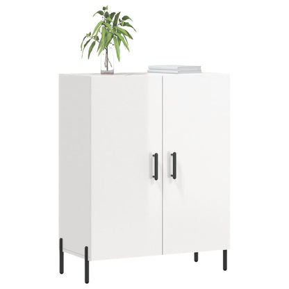 Sideboard Hochglanz-Weiß 69,5x34x90 cm Holzwerkstoff