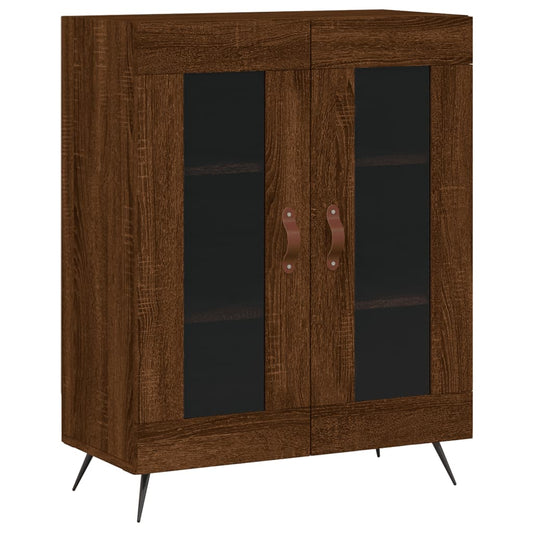 Sideboard Braun Eichen-Optik 69,5x34x90 cm Holzwerkstoff