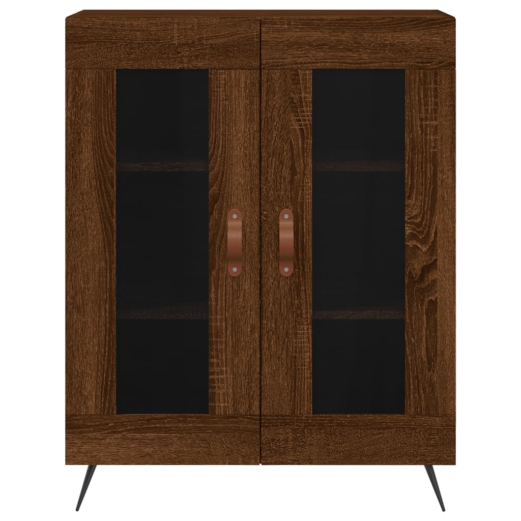 Sideboard Braun Eichen-Optik 69,5x34x90 cm Holzwerkstoff