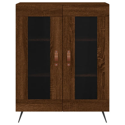 Sideboard Braun Eichen-Optik 69,5x34x90 cm Holzwerkstoff