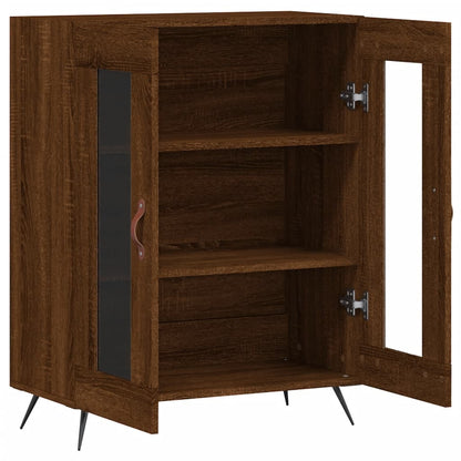Sideboard Braun Eichen-Optik 69,5x34x90 cm Holzwerkstoff