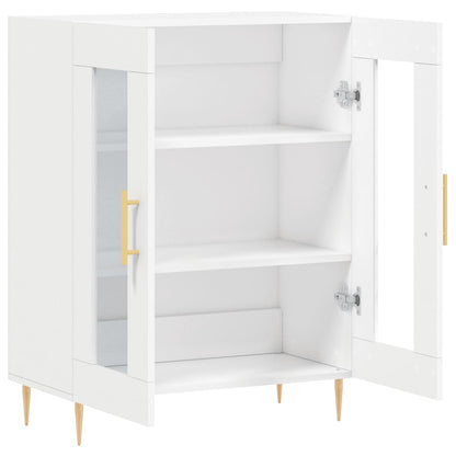 Skænk Hvid 69,5x34x90 cm Træ Materiale