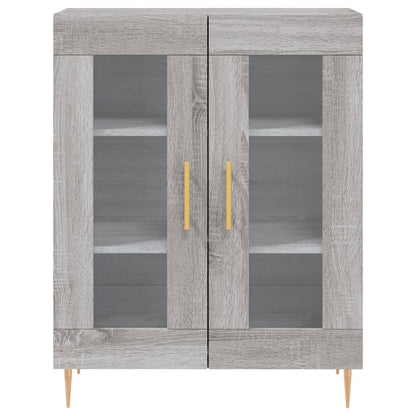Sideboard Grau Sonoma 69,5x34x90 cm Holzwerkstoff