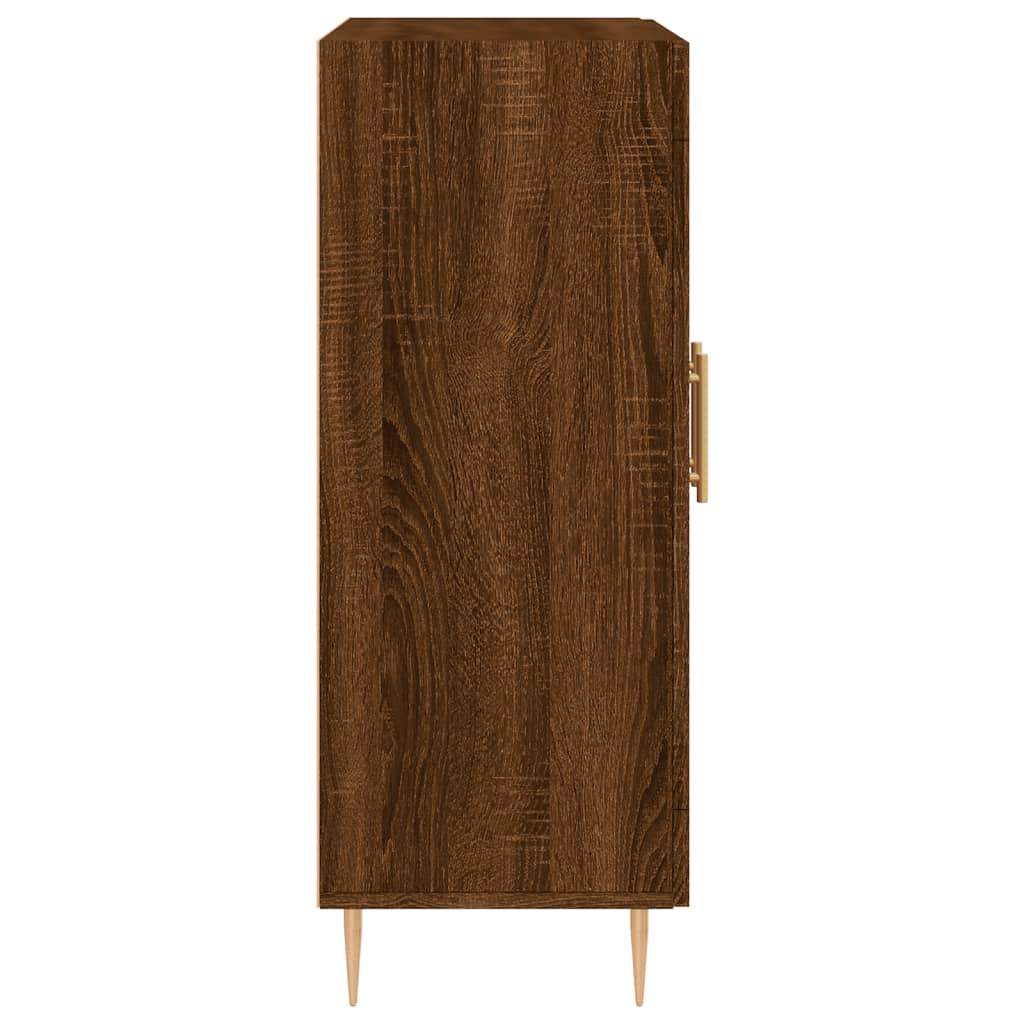 Skænk Brun Eg Look 69,5x34x90 cm Træmateriale